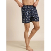 Joven Sky Blue Cotton Mens Boxer- ( Pack of 2 ) - None