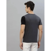 Rigo Cotton Slim Fit Colorblock Half Sleeves Mens T-Shirt - Grey ( Pack of 1 ) - None