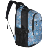 mikebags 29 Ltrs Blue Polyester College Bag - Blue