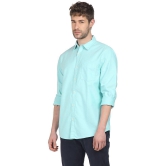 Ruggers - 100 Percent Cotton Regular Fit Blue Men's Casual Shirt ( Pack of 1 ) - None