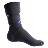 Texlon - Multicolor Woollen Men's Mid Length Socks ( Pack of 3 ) - Multicolor