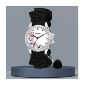 Mikado - Black Fabric Analog Womens Watch