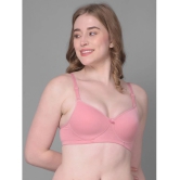 Dollar Missy Pink Cotton Heavily Padded Womens T-Shirt Bra ( Pack of 1 ) - None