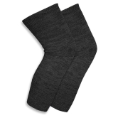 Penyan™ Knee Warmers, Woolen Knee Cap | Unisex | Elastic Support | Fully Stretchable (Grey) - 1 Pair - None