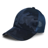 Chokore Camo Baseball Cap with Mesh Detailing (Navy Blue)