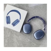 OLIVEOPS P9 Blue Headphones Bluetooth Bluetooth Headphone On Ear 4 Hours Playback Active Noise cancellation IPX4(Splash & Sweat Proof) Blue