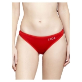 IC4 Cotton Lycra Bikini Panties - Pack of 2 - M