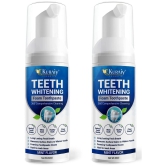 KURAIY Teeth Whitening Oral Hygiene Breath Toothpaste Foam 60ML PACK OF 2