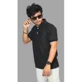 Forbro - Black Cotton Regular Fit Mens Sports Polo T-Shirt ( Pack of 1 ) - None