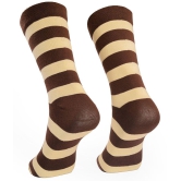 Man Arden - Brown Cotton Men's Mid Length Socks ( Pack of 1 ) - Brown