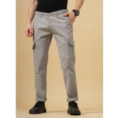 Paul Street Slim Flat Mens Cargos - Grey ( Pack of 1 ) - None