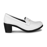 Commander Shoes White Womens Pumps Heels - None