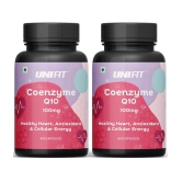 Unifit Coenzyme Q10 - COQ10 100mg High Absorption Capsule 60 no.s Pack of 2