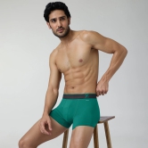 Traq Silver Cotton Trunks Aqua Green XXL