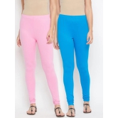 Women Pack Of 2 Churidar-Length Leggings