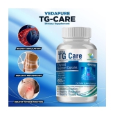 Vedapure Natural TG Care Thyroid Support Supplement For Men And Women's Health- 60 Capsules (Pack of 1)