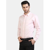 Life Roads 100 Percent Cotton Pink Solids Party wear Shirt Single Pack - None