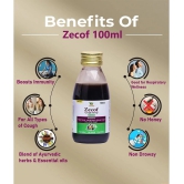 Vaddmaan Zecof - 4 x 100ml Ayurvedic cough syrup for Wet and Dry cough & Cold