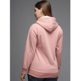 eWools.in Cotton Blend Women''s Hooded Sweatshirt ( Pink ) - None