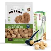 Nutraj California Walnut Inshell 1kg with Nut Cracker