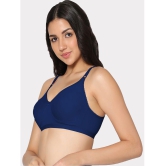 IN CARE LINGERIE - Blue Cotton Non Padded Women''s T-Shirt Bra ( Pack of 1 ) - None