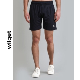 Mens Dryfit Runing Embossed Shorts-Black / XL