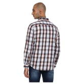 Ruggers 100 Percent Cotton Brown Shirt Single - None