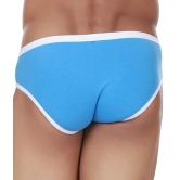 La Intimo Lycra Mens Briefs ( Light Blue ) - L