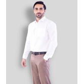 DESHBANDHU DBK - White Cotton Regular Fit Mens Casual Shirt (Pack of 1 ) - None