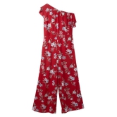 Cub Mcpaws - Red Rayon Girls Jumpsuit ( Pack of 1 ) - None