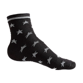 Texlon - Black Cotton Men's Ankle Length Socks ( Pack of 5 ) - Black