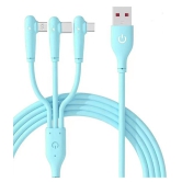 Life Like - Blue 5 A Multi Pin Cable 1.2 Meter - Blue