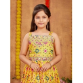 Aarika Yellow Silk Girls Patiala Kurta Set ( Pack of 1 ) - None