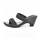 Dream Makers - Black Women''s Slip On Heels - None