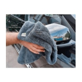 SOFTSPUN - Grey 1200 GSM Microfiber Cloth For Automobile ( Pack of 1 )