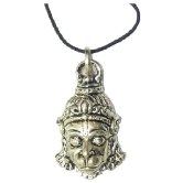 Hare Krishna Food For Soul Hanuman Locket | Lord Hanuman Ji Face Locket 1 Mukhi Mala ( Pack of 1 )