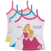 Bodycare Princess Girls Vest Pack Of 3-Assorted - None