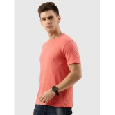 Bene Kleed - Peach Cotton Blend Regular Fit Mens T-Shirt ( Pack of 1 ) - None