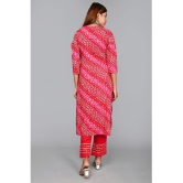 AMIRA'S INDIAN ETHNICWEAR - Pink Rayon Women's Stitched Salwar Suit ( ) - XL