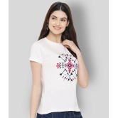 Fabflee Cotton White Holi T-Shirt s - Single - XL