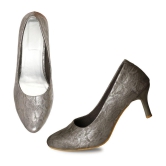 Saheb - Gray Womens Pumps Heels - None