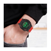 Hala - Red Silicon Digital Men's Watch