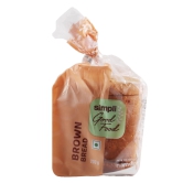 Simpli Good Food Brown Bread, 200 Gm