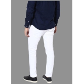 HALOGEN - White Denim Skinny Fit Men''s Jeans ( Pack of 1 ) - None