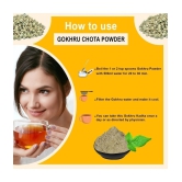 Brijbooti Gokhru Chota Seeds Powder - (1000 Gm) | Gokshura Powder | Small Caltrops