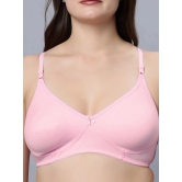 IN CARE LINGERIE Pink Cotton Non Padded Womens Everyday Bra ( Pack of 1 ) - None