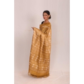 RTXGH PRINTED SILK SAREE(SA03170)MUSTARD YELLOW