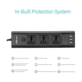 Portronics POR-671 3 socket with USB Surge Protector