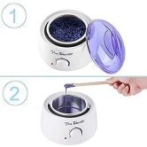 Wax Heater Automatic Hot Wax Heater for Hard Strip and Paraffin for Women painless hair remover kit wax bean