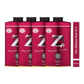 Z Men's Classic Talc, 250 g, Pack of 4